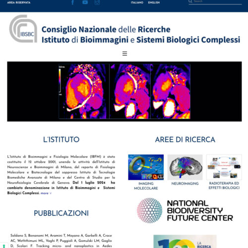 Realizzazione sito web e logo per IBSBC-CNR