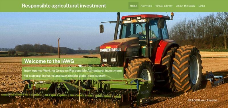 Responsible Agricultural Investment