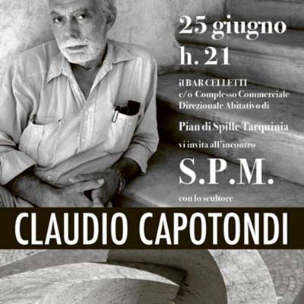 Locandina-Incontro-scultore-Claudio-Capotondi