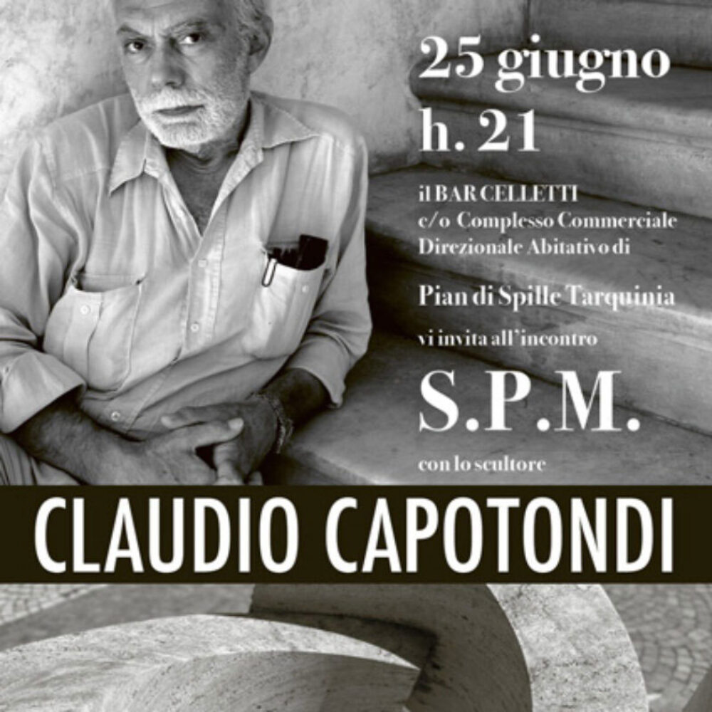 Locandina Claudio Capotondi
