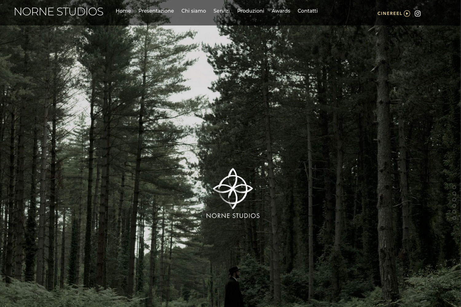 Realizzazione nuovo sito web per Norne Studios