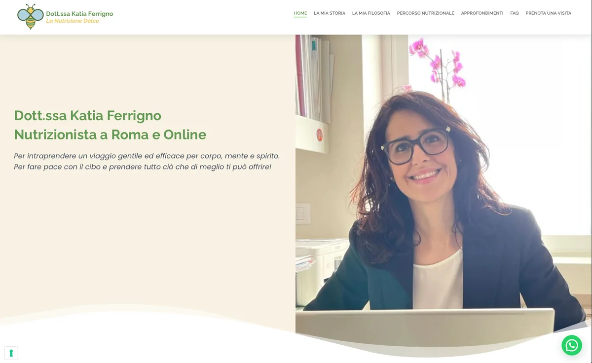 Case Study: Brand Identity & Web Design per Katia Ferrigno